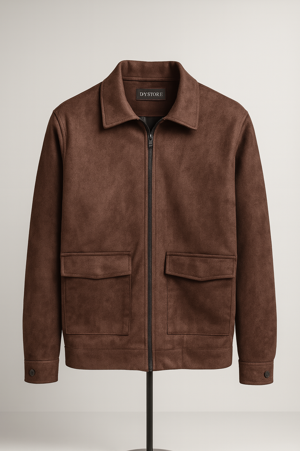 DN suede classic shacket