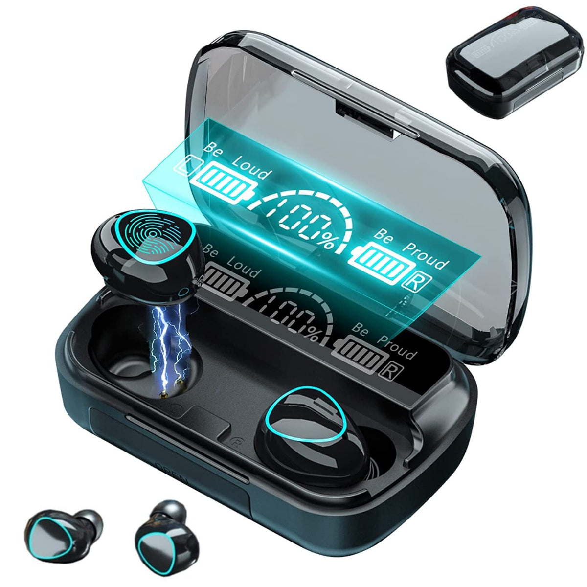M10 Wireless Headphones Bluetooth-compatible Earphone In-Ear Headset Sports Stereo Noise Canceling Earbud/ M10 Bluetooth Earbuds