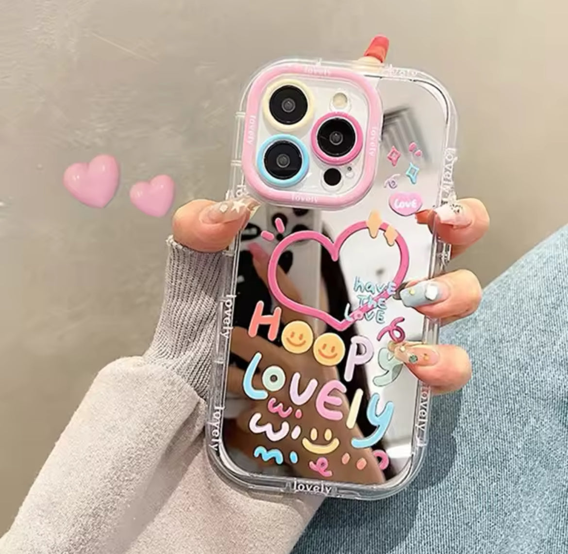 Hoopy Lovely Mirror Case (NEW)
