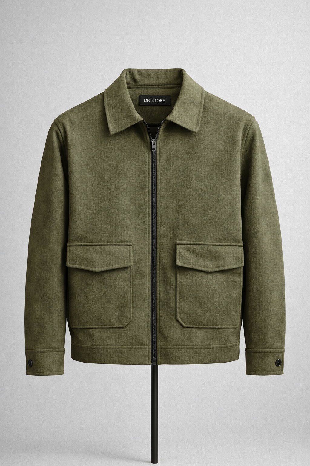 DN suede classic shacket