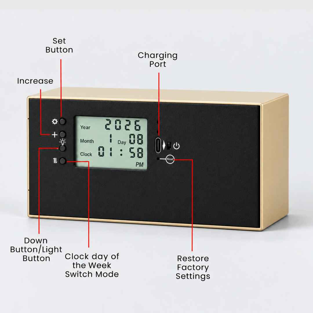 Mechanical Retro Flip Clock