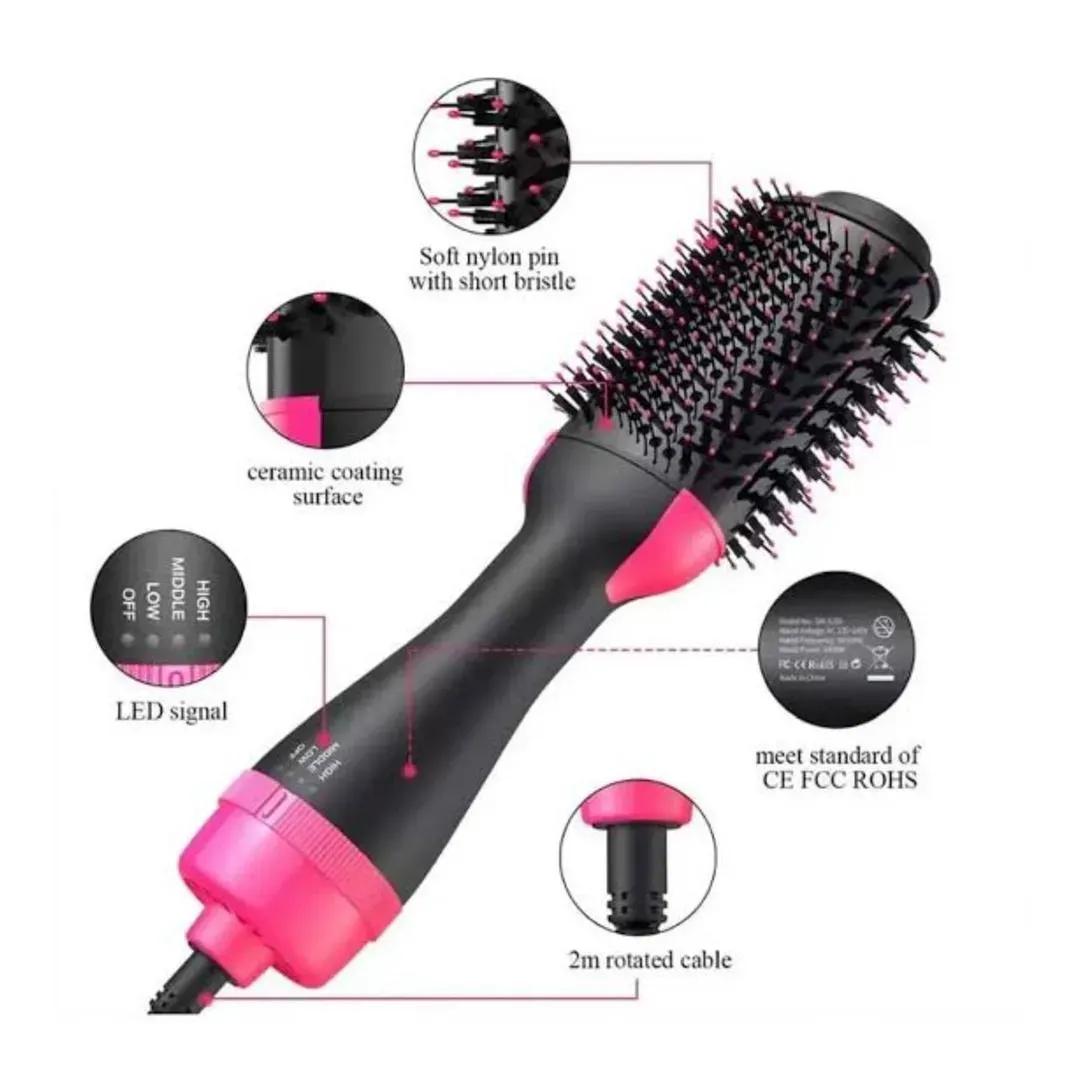 Professional Ionic Hair Dryer &amp; Styler Brush
