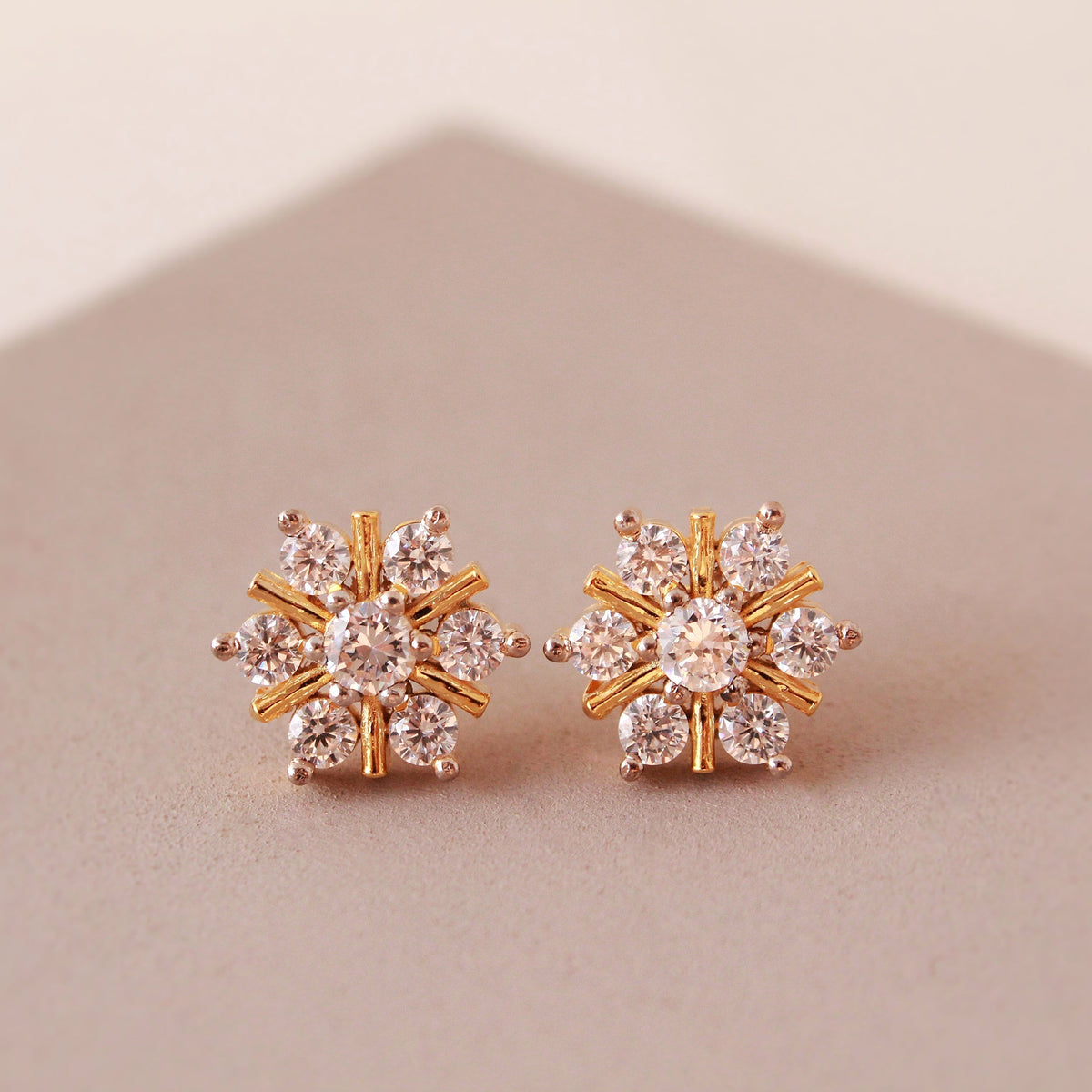 Snowflakes Studs