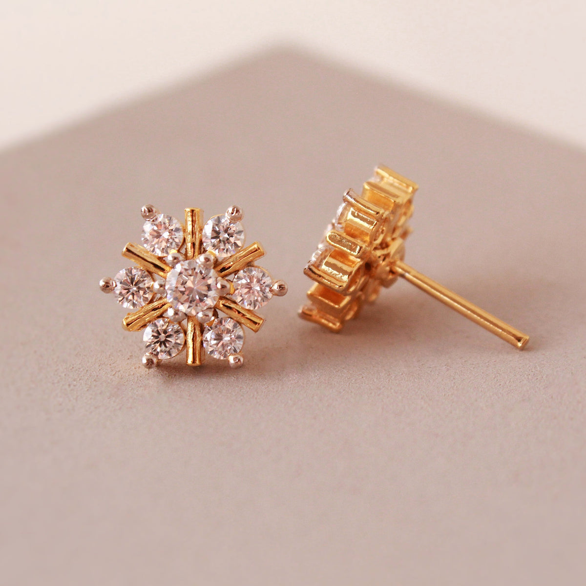 Snowflakes Studs