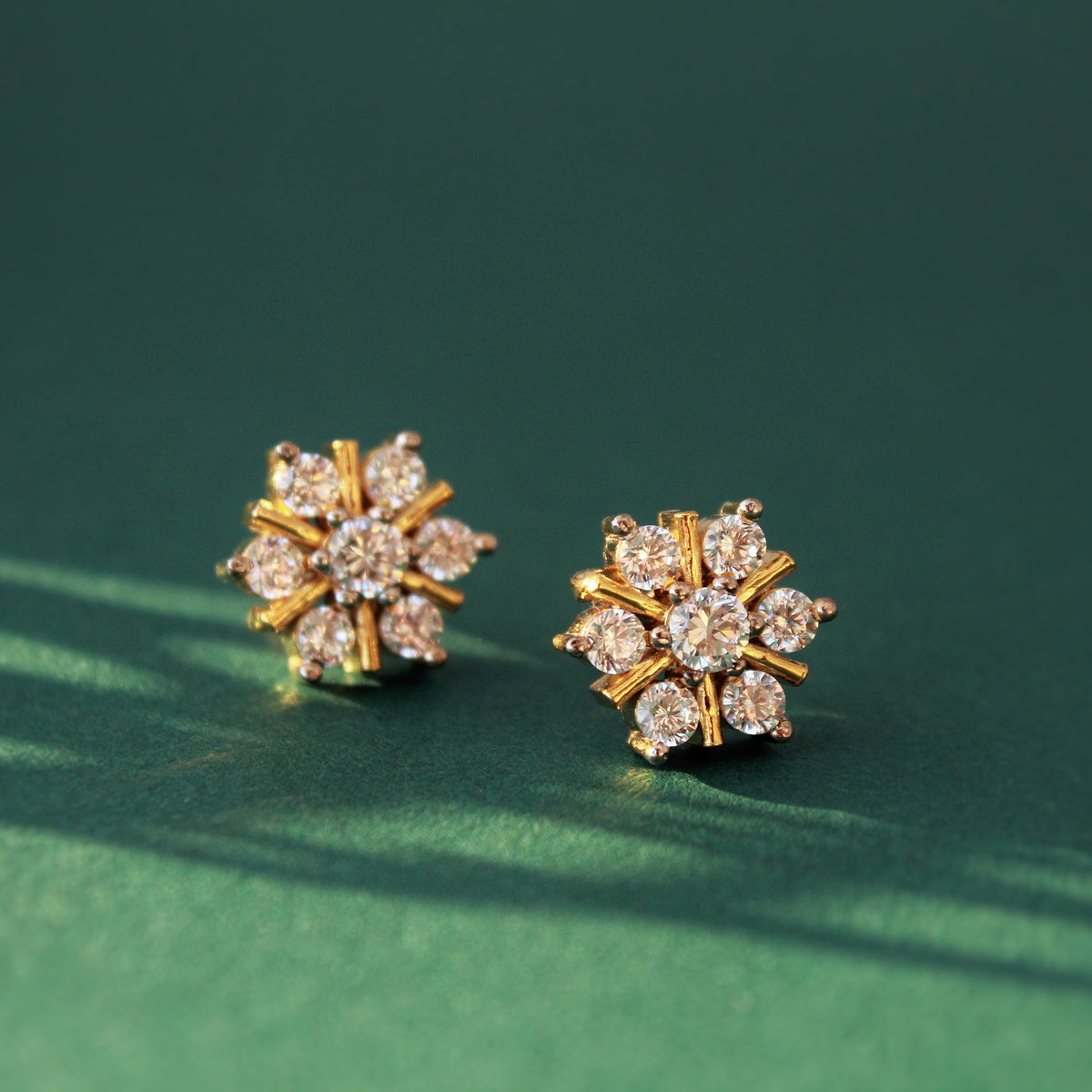 Snowflakes Studs