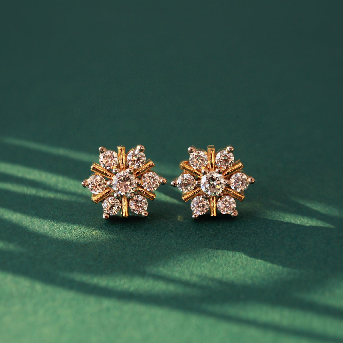 Snowflakes Studs