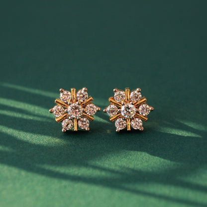 Snowflakes Studs