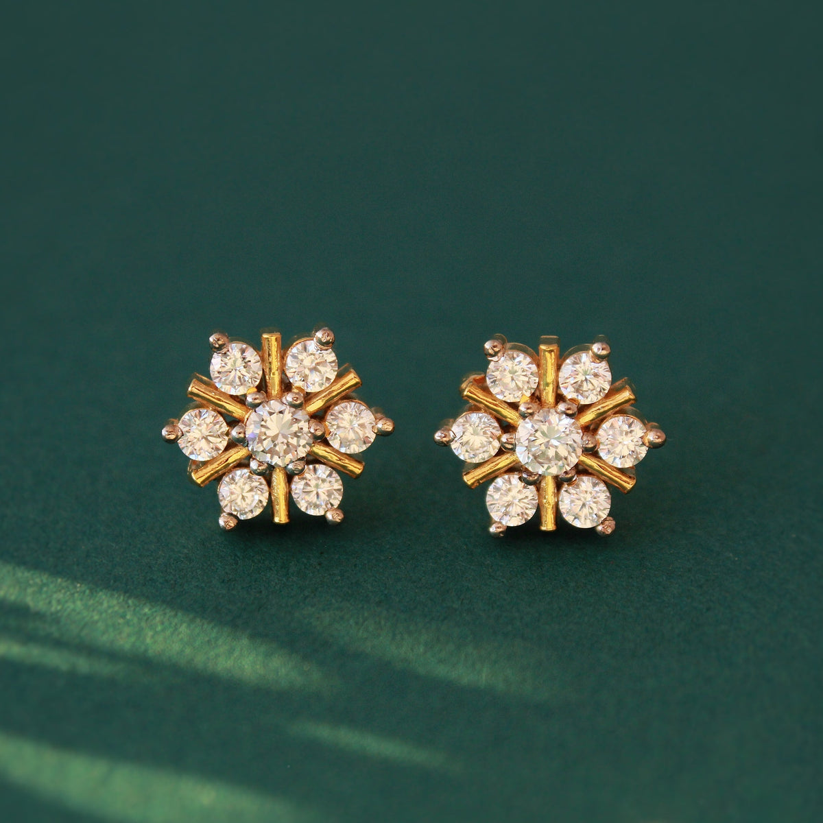 Snowflakes Studs