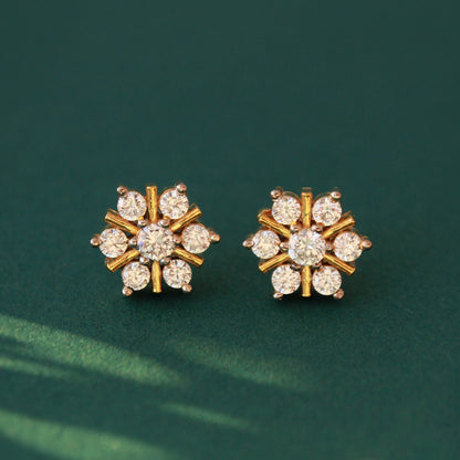 Snowflakes Studs