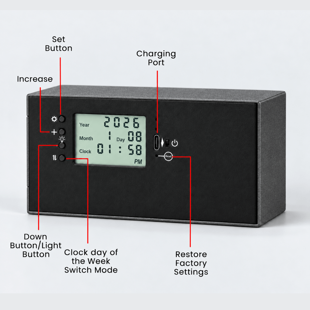 Mechanical Retro Flip Clock