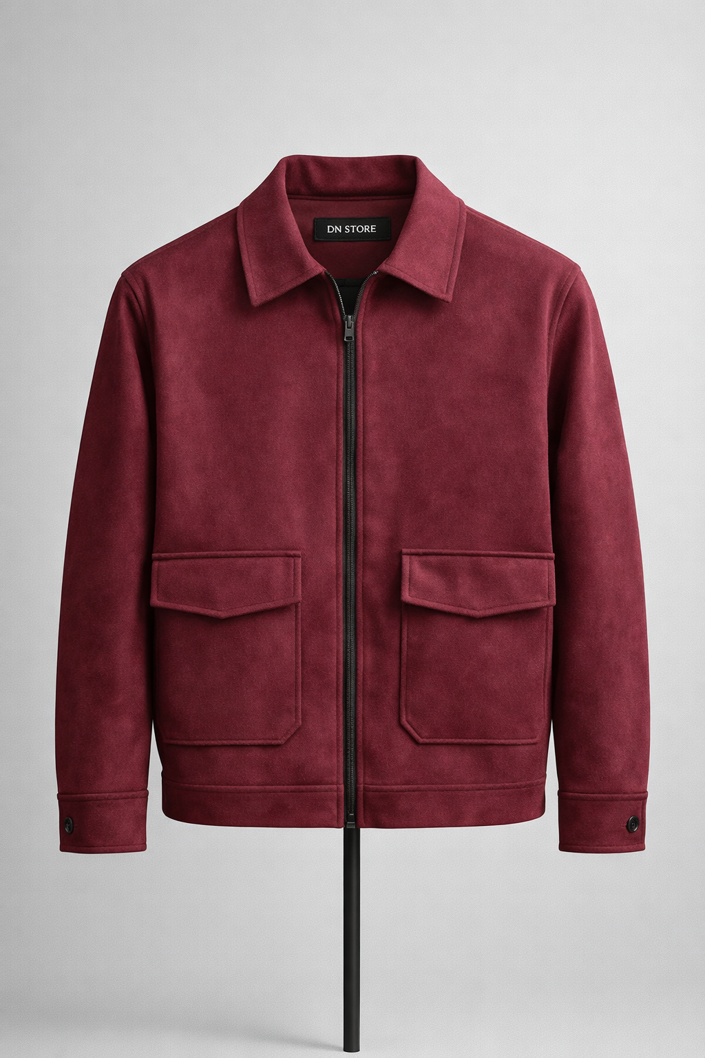 DN suede classic shacket
