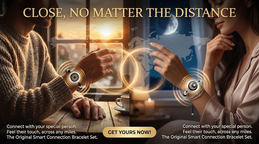 SUN&amp;MOON ELECTRIC COUPLE VIBRATING BRACLETS