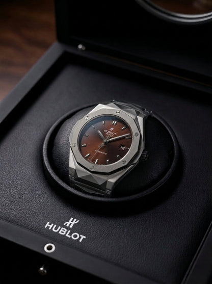Hublot Cut Rotating Back (Swiss like)