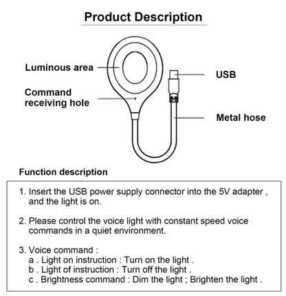LK-50 USB Voice Smart Light