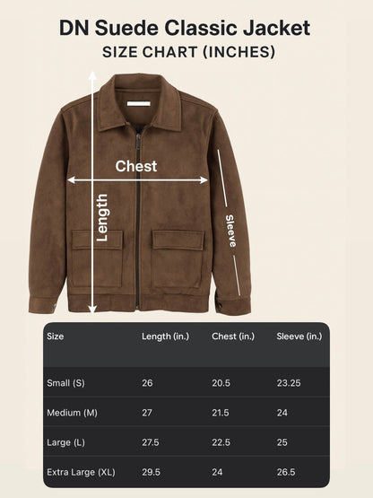 DN suede classic shacket