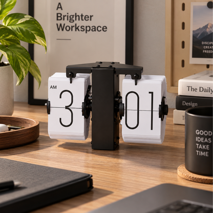 Mechanical Retro Flip Clock