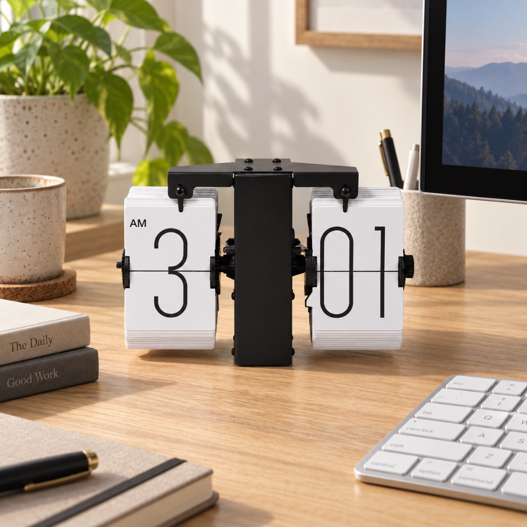 Mechanical Retro Flip Clock