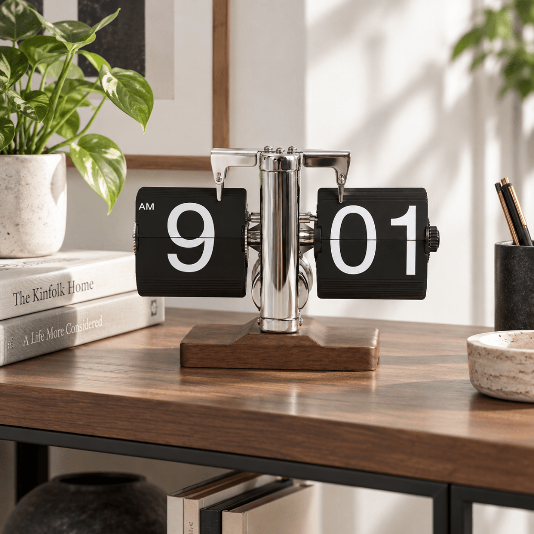 Mechanical Retro Flip Clock