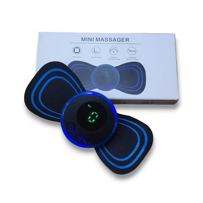 EMS Mini Body Massager Pulse Neck Pain Relief EMS Butterfly