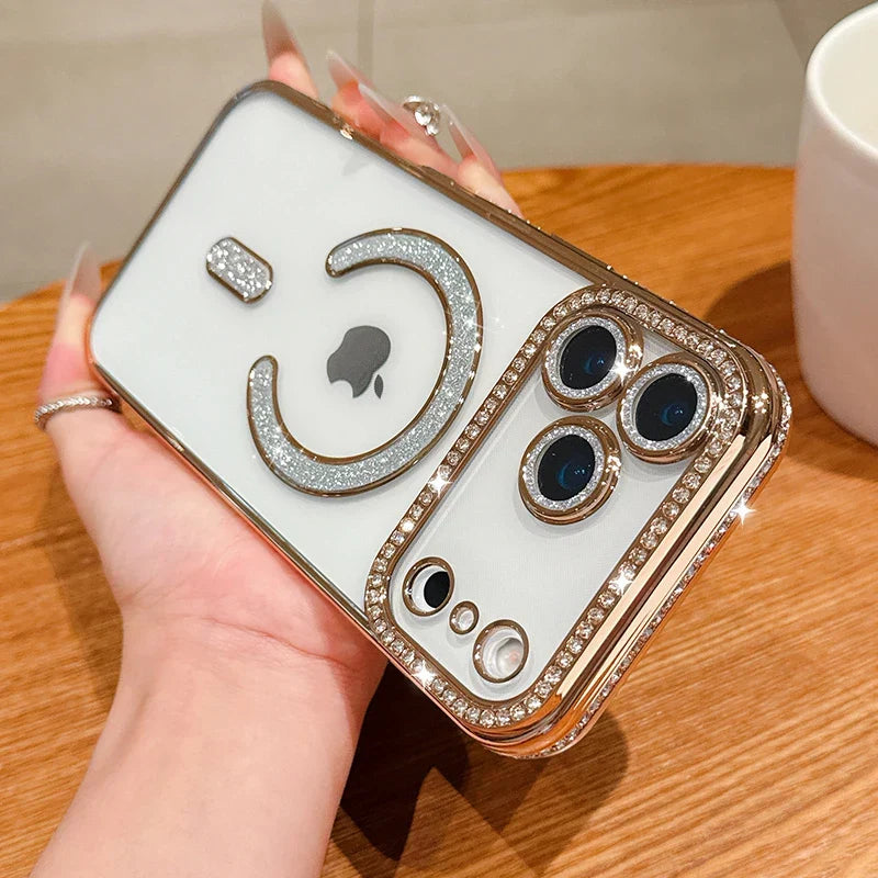 Magsafe Diamond Glitter Lens Case (NEW)