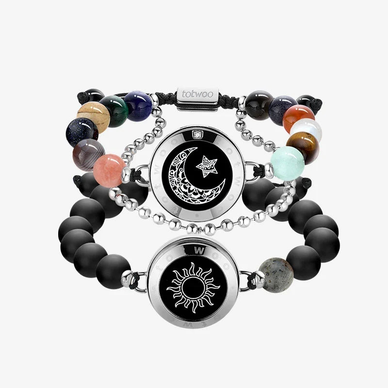 SUN&amp;MOON ELECTRIC COUPLE VIBRATING BRACLETS