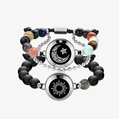 SUN&amp;MOON ELECTRIC COUPLE VIBRATING BRACLETS