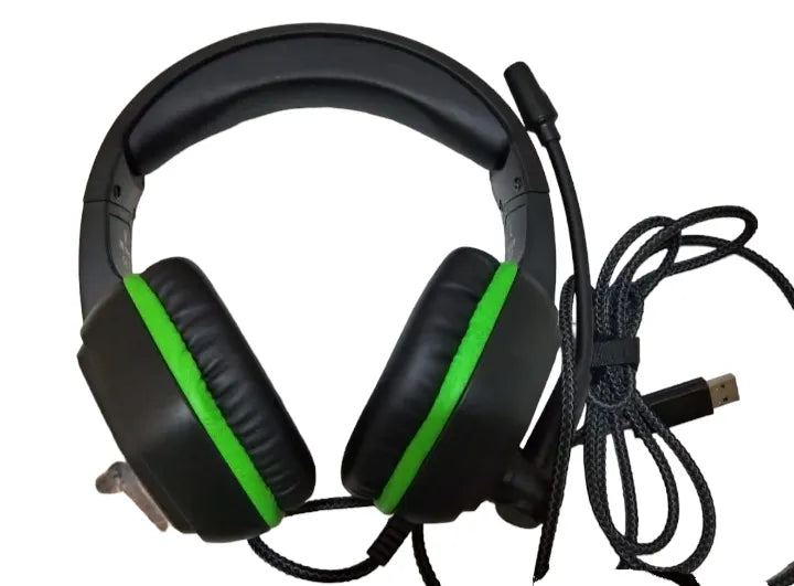 Sony Ericsson Jay SG7: RGB Gaming Wired Headphones USB Mic Noise Cancelling Over-Ear Headphones With Mic
