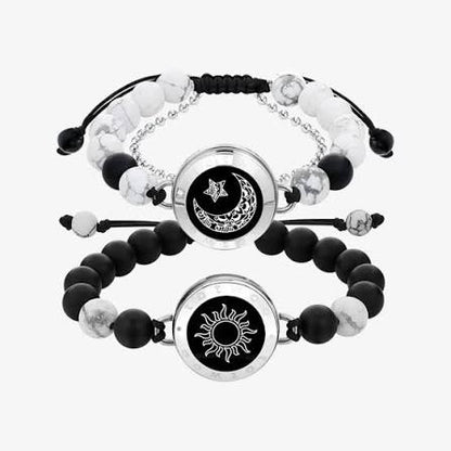 SUN&amp;MOON ELECTRIC COUPLE VIBRATING BRACLETS